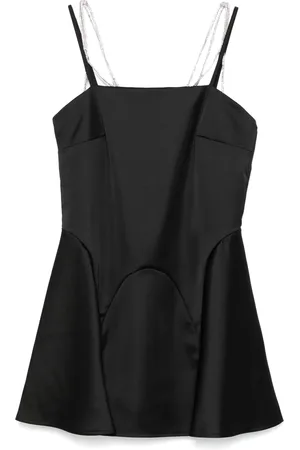 GCDS Satin mini dress