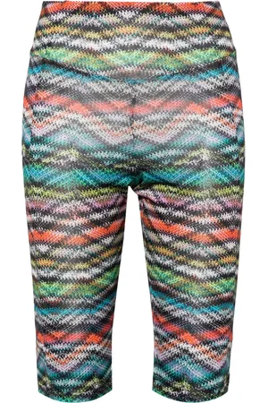 Missoni Zigzag-woven-print shorts