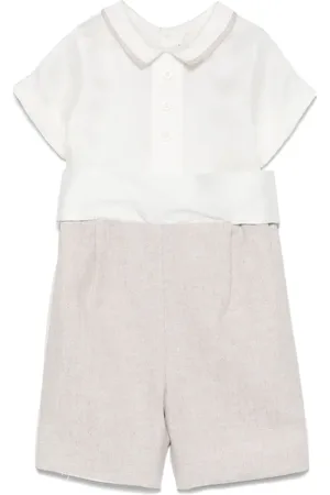LA STUPENDERIA Panelled romper