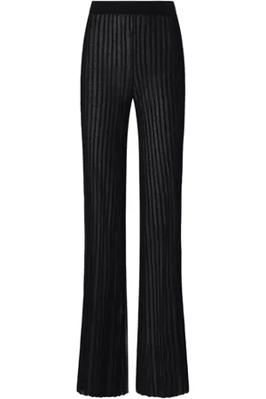 Pinko Pleated flared trousers