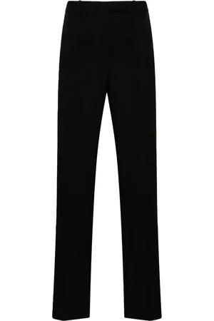 VERSACE Tailored virgin wool trousers