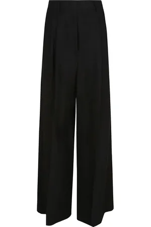 Max Mara Dart-detailing wide-leg trousers