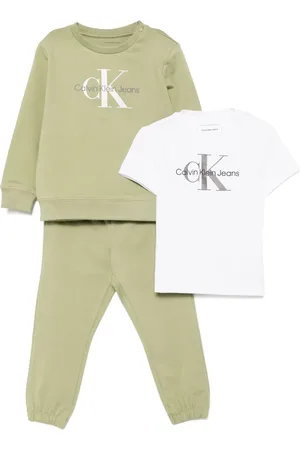 Calvin Klein Logo-print tracksuit (set of three)