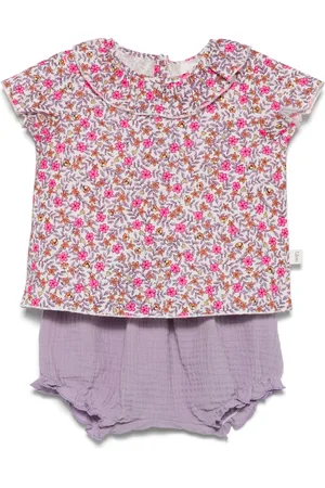 TEDDY & MINOU Floral-print shorts set