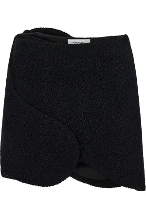 Salvatore Ferragamo Boucl?? mini skirt