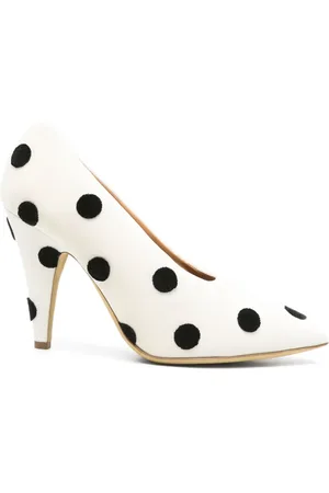 Moschino 100mm polka-dot pumps