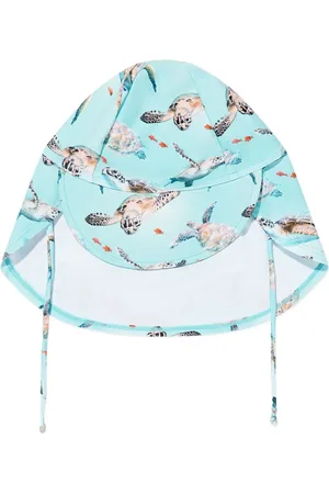 Molo Turtle-print sun hat