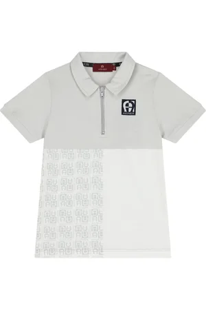 Aigner Zip-up polo shirt