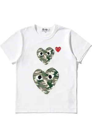 Comme des Garçons Heart eyes T-shirt
