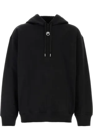 Marine Serre Embroidered logo hoodie