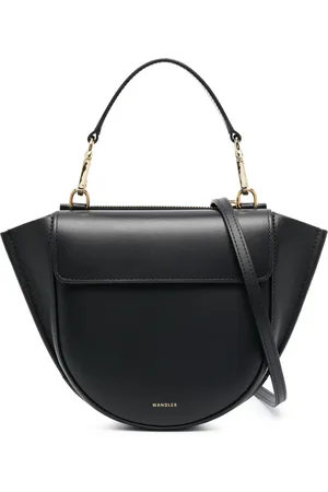 Wandler Logo-print leather tote bag