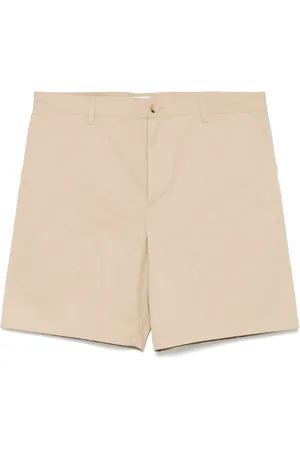 Maison Kitsuné Logo-embroidered shorts
