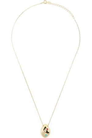 ESHVI Mini drop shape necklace