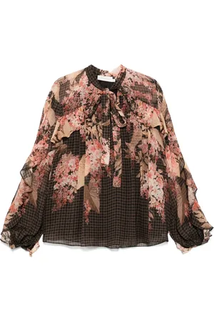 ZIMMERMANN Illuminate Flutter blouse