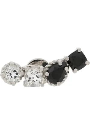 Dolce & Gabbana 18K gold topazand spinel single earrings