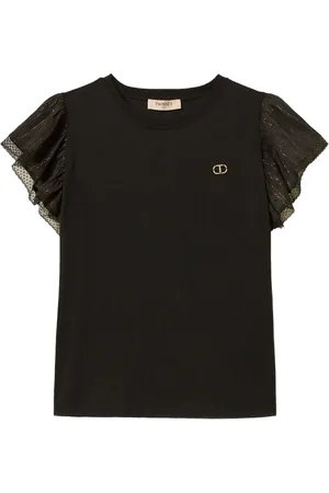 Twin-Set Ruffle-sleeve T-shirt