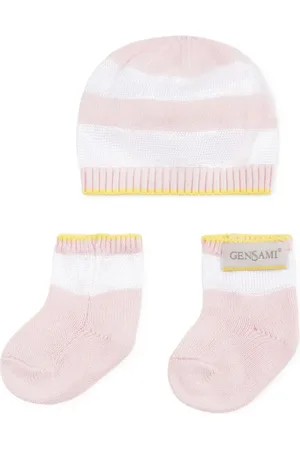 Gensami Striped beanie set