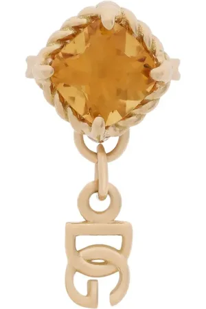 Dolce & Gabbana 18K yellow citrine single earring