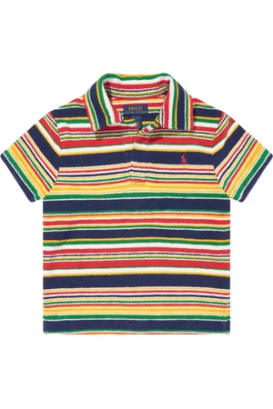 Ralph Lauren Striped terry-cloth polo shirt