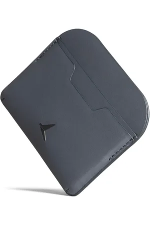 TROUBADOUR Sleek leather cardholder
