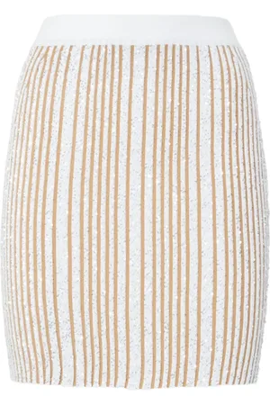 Missoni Sequinned ribbed skirt
