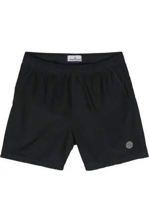 Stone Island Compass-patch swim shorts