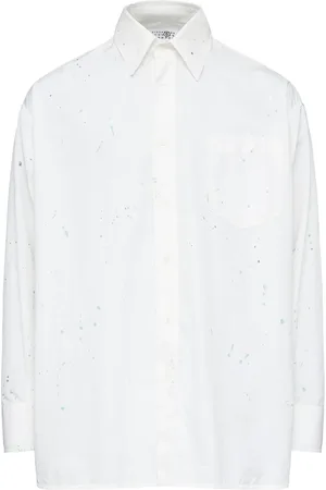 Maison Margiela Paint-splatter shirt