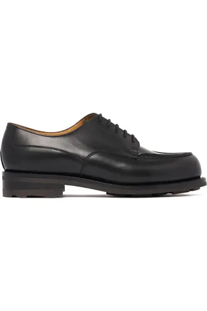 J.M. Weston Leather Derby shoes