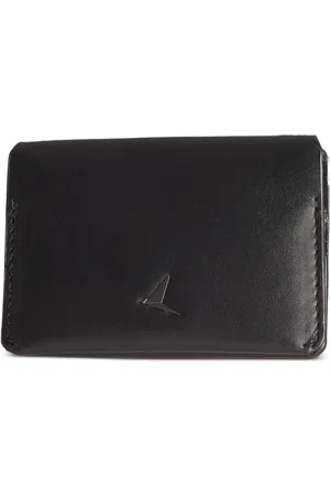 TROUBADOUR Flip logo-detail cardholder