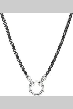 David Yurman Smooth Amulet Box Chain necklace (2.7mm)