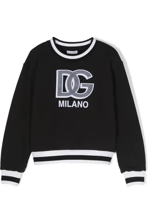 Dolce & Gabbana Logo-patch cotton sweatshirt