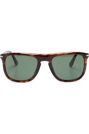 Persol Tortoiseshell pilot-frame sunglasses