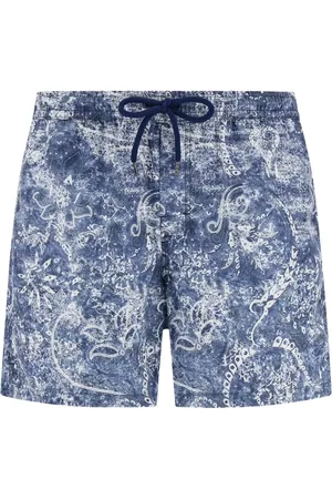 Boggi Milano Paisley-print swim shorts