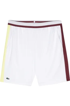 Lacoste X Daniil Medvedev logo-appliqu?? shorts