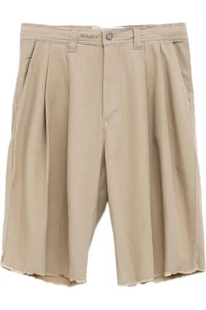 ERL Distressed-effect chino shorts