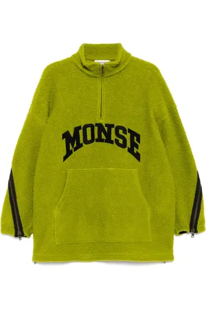 MONSE Fleece half-zip sweatshirt