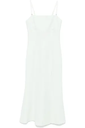 Twin-Set Twill midi dress