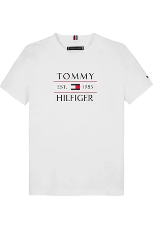 Tommy Hilfiger Logo-print crew-neck T-shirt