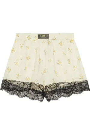 Ganni Floral-print shorts