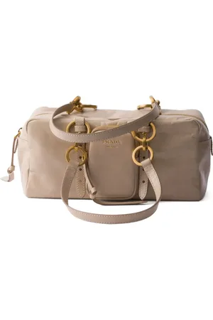 Prada Dangle leather tote bag