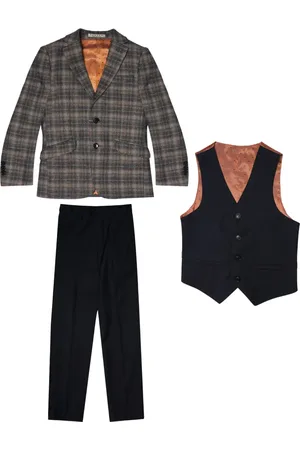 Romano Checkered suit (set of three)