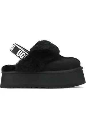 UGG Faux fur slingback mules