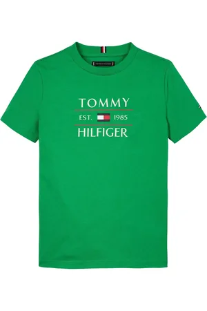 Tommy Hilfiger Logo-print crew-neck T-shirt