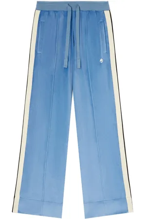 Palm Angels Oval-palm chenille sweatpants