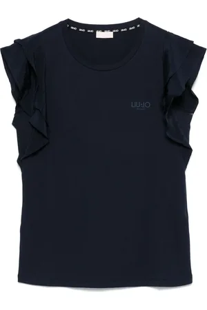 Liu Jo Logo-embroidered T-shirt