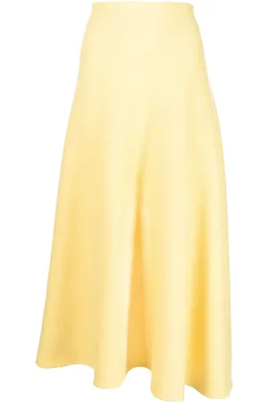 Jil Sander Knitted midi A-Line skirt