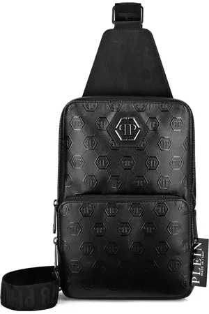 Philipp Plein Monogram-embossed crossbody bag