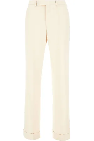 VALENTINO GARAVANI Turn-up wool trousers