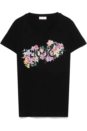 Liu Jo Crystal-embellishment T-shirt