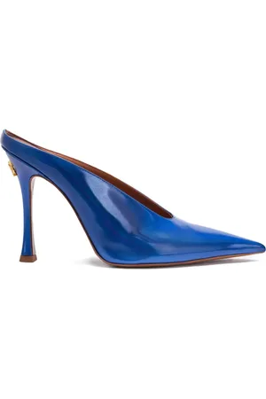 Roberto Cavalli Sleek pointed-toe mules